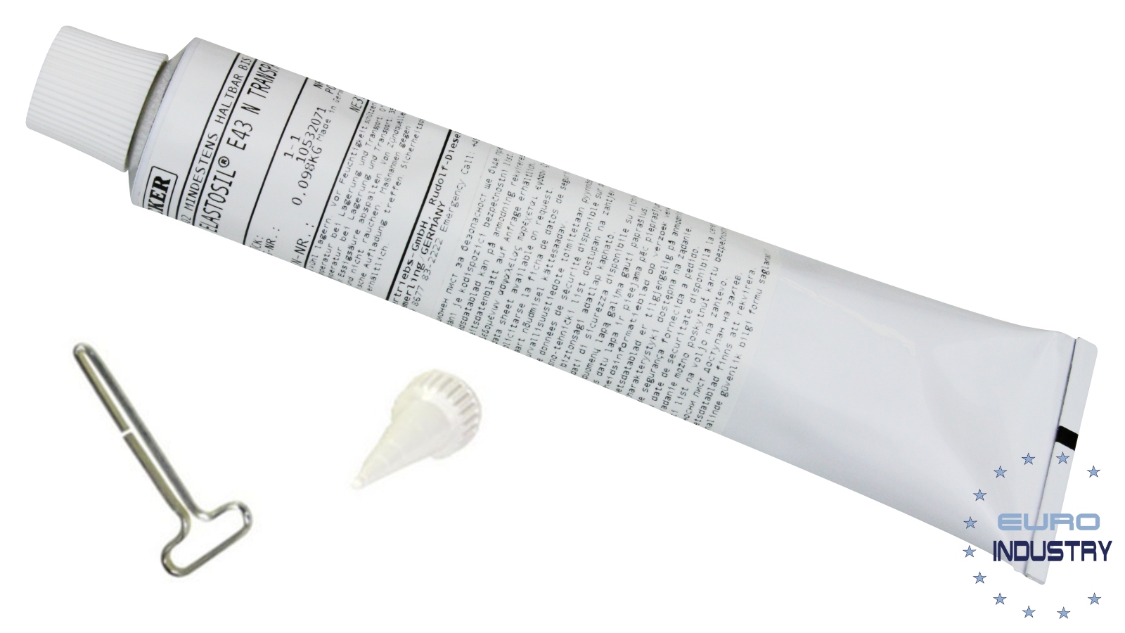 Wacker Elastosil E43N Silicone glue for food industry 90ml tube